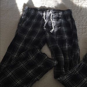 Sparkly Plaid Pajama Pants